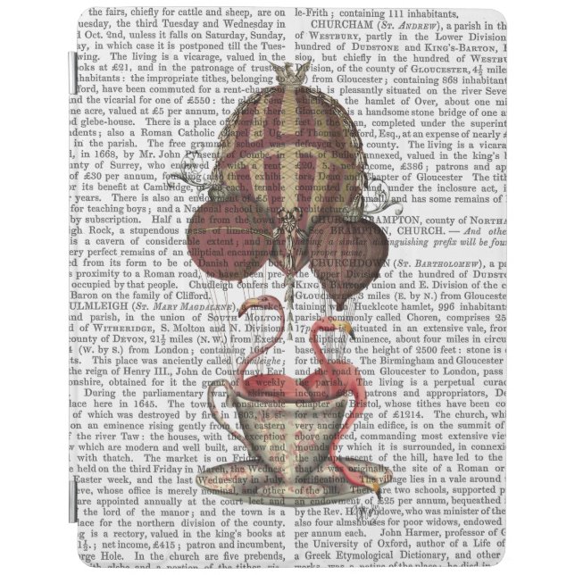 Flamingos in Teacup iPad Air Cover (Front)
