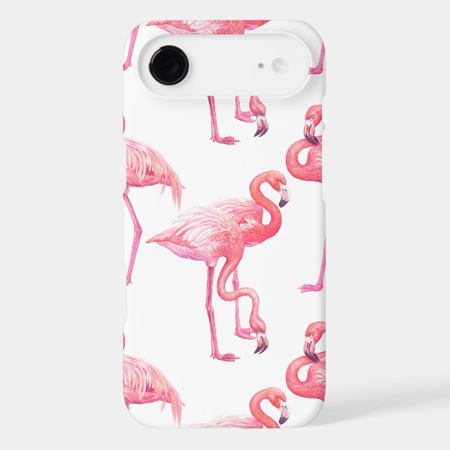 Flamingos iPhone Case (Back)