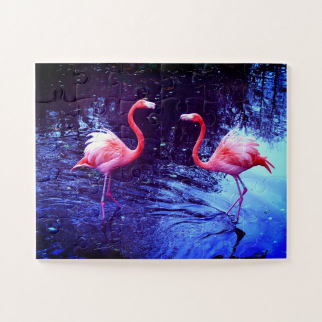 Flamingos Jigsaw Puzzle (Horizontal)
