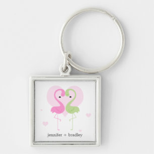 Flamingos Keychain