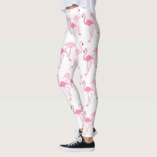 Flamingos Leggings (Left)