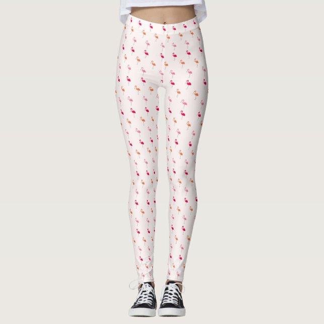 Flamingos  leggings (Front)