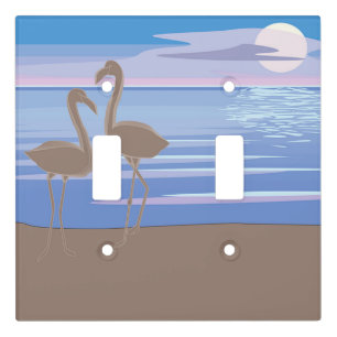 Flamingos Light Switch Cover