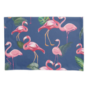 Flamingos Love Pattern 2 Pillow Case