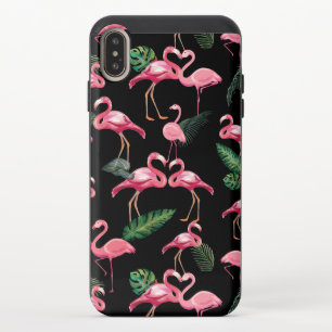 Flamingos Love Pattern 4 iPhone XS Max Slider Case
