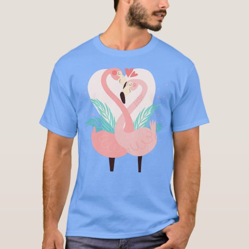 Flamingos Love T_Shirt