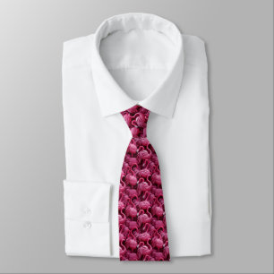 Flamingos Neck Tie
