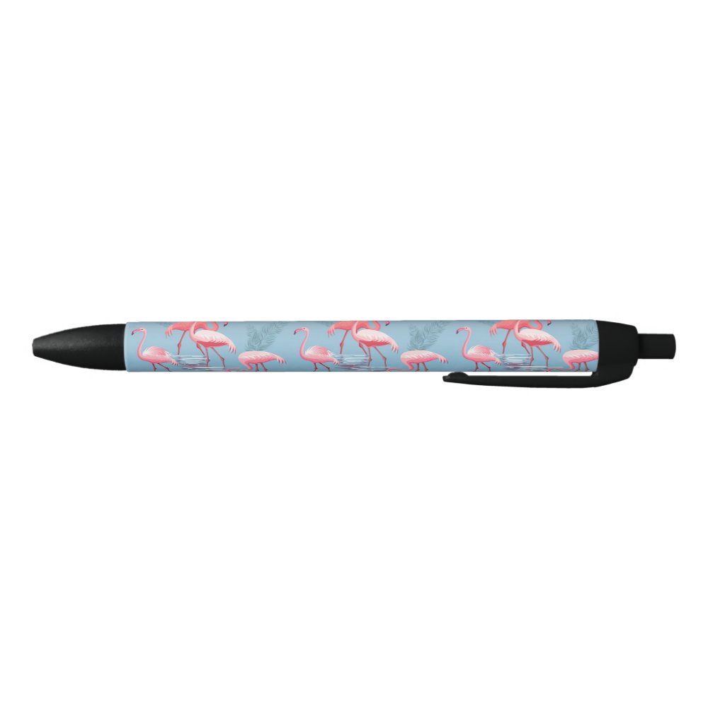 Disover Flamingos Pattern 1 Pen