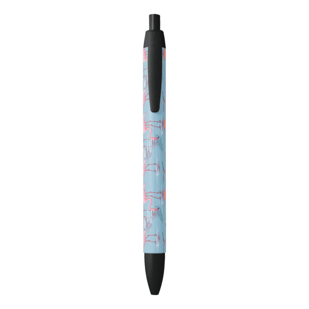 Disover Flamingos Pattern 1 Pen