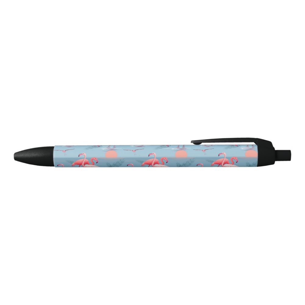 Disover Flamingos Pattern 1 Pen