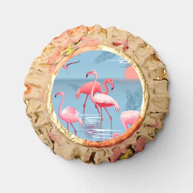 Flamingos Pattern 1 Reese's Peanut Butter Cups (Front)