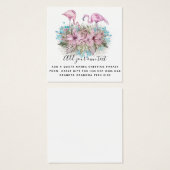 FLAMINGOS Personalized (Front & Back)