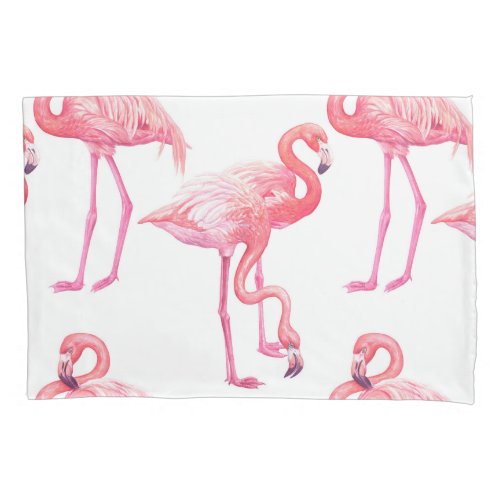 Flamingos Pillow Case