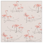 Flamingos Pink Multi fabric