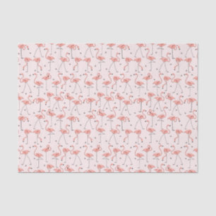 Flamingos Pink tissue paper