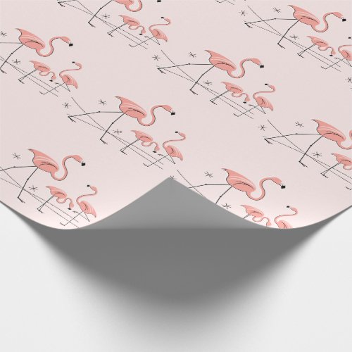 Flamingos Pink Trio 2 wrapping paper