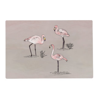 Flamingos Placemat