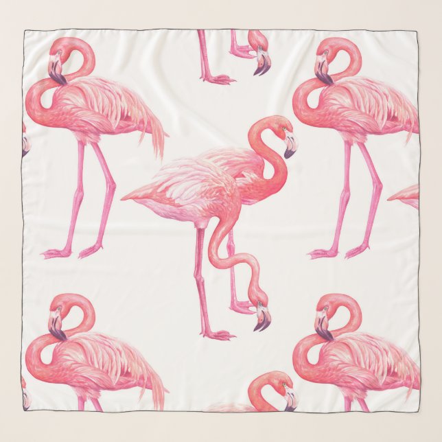 Flamingos Scarf (Front)