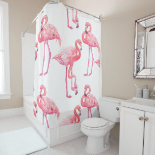 Flamingos Shower Curtain