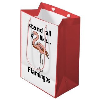 Flamingos Stand Tall Like Flamingos Flamingo