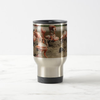 FLAMINGOS TRAVEL MUG