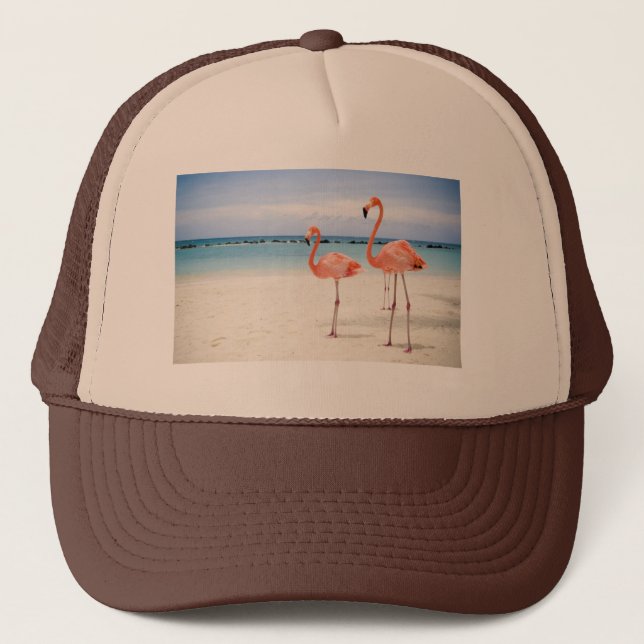 Flamingos Trucker Hat (Front)