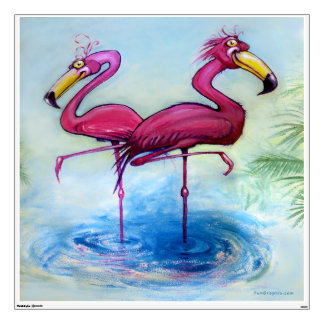 Flamingos Wall Decal
