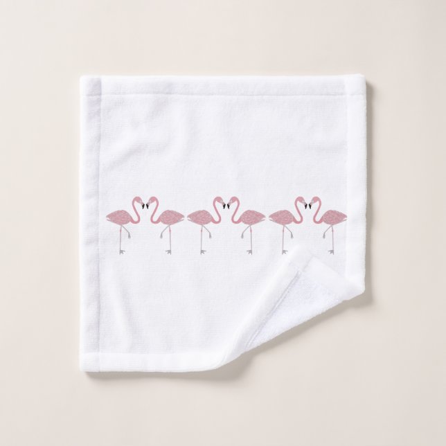 Flamingos Wash Cloth (Wash Cloth)
