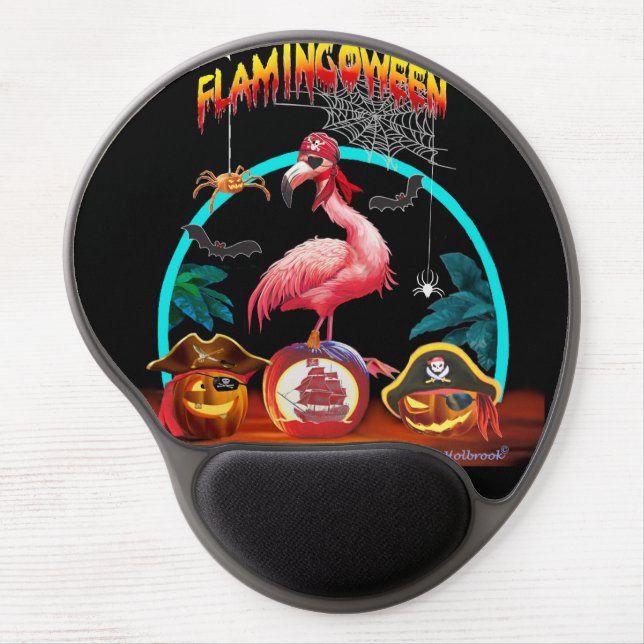  FLAMINGOWEEN GEL MOUSE PAD (Front)