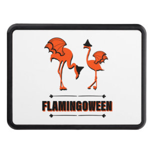 Flamingoween - Halloween Hitch Cover