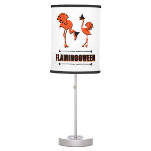 Flamingoween - Halloween Table Lamp