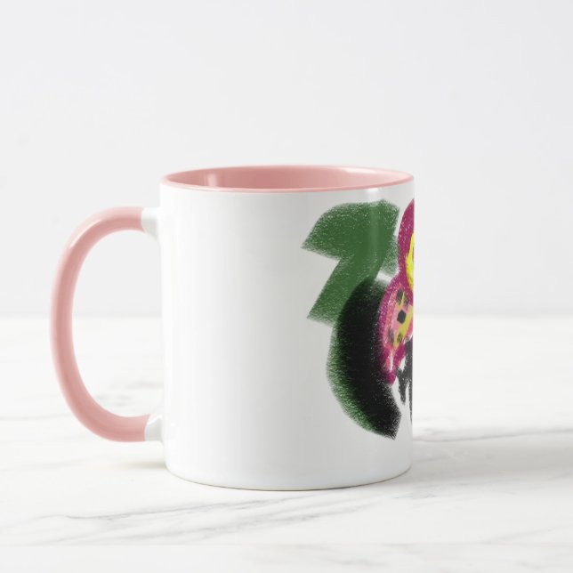 Flaming's love  mug (Left)