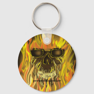 flamingskull keychain