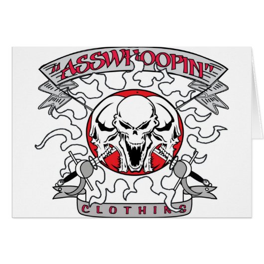FLAMINSKULL CARDS (Front Horizontal)
