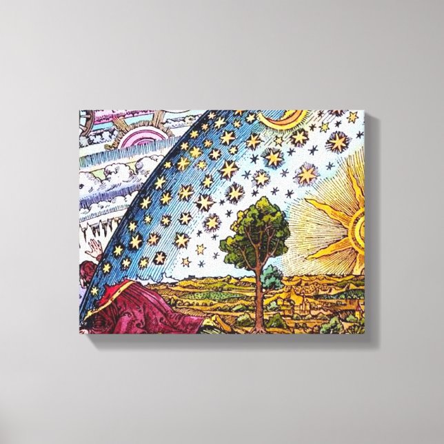 Flammarion Dome Canvas Colorful Canvas Awesome (Front)