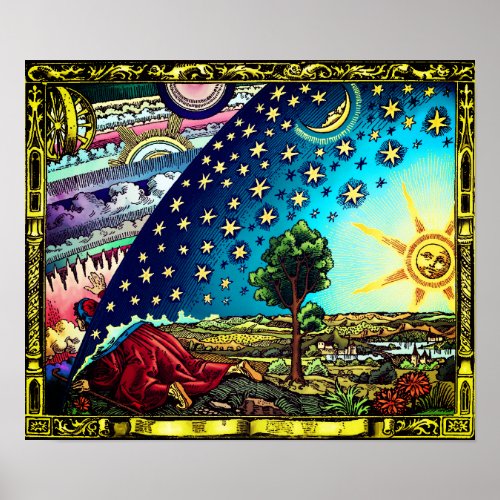 Flammarion Dome Contrast Tint Poster