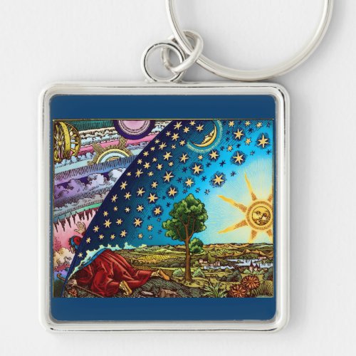 Flammarion Dome Necklace Keychain