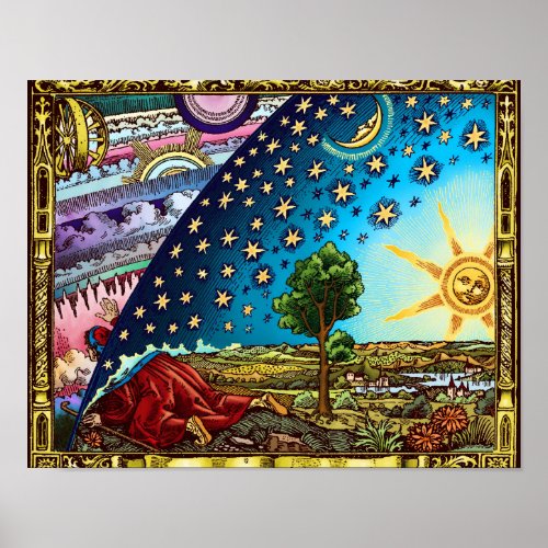 Flammarion Dome Poster