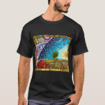Flammarion Woodcut Flat Earth Design 2017 T-Shirt