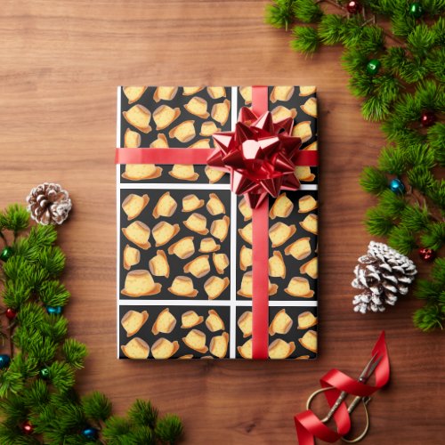 Flan pattern  wrapping paper