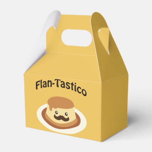 Flan_Tastico Cute Flan Favor Boxes