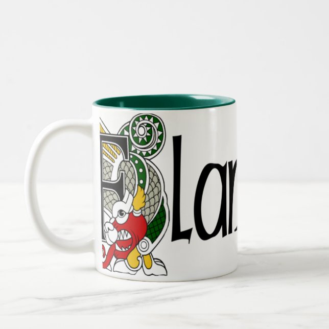 Flanagan Celtic Dragon Mug (Left)