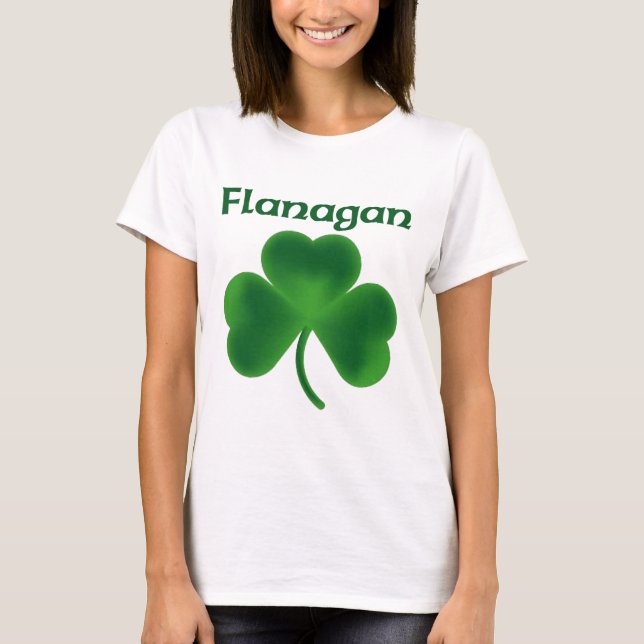 Flanagan Shamrock T-Shirt (Front)