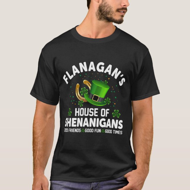 Flanagan's House Of Shenanigans T-Shirt (Front)