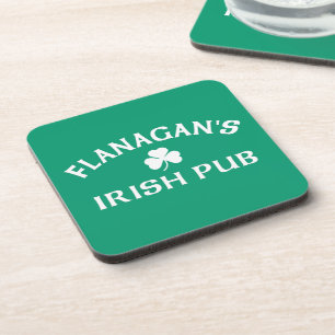 Flanagan's Irish Pub Beverage Coaster
