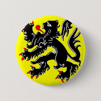 Flanders, Belgium flag Button