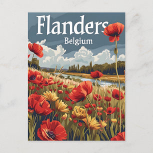 Flanders Belgium Postcard