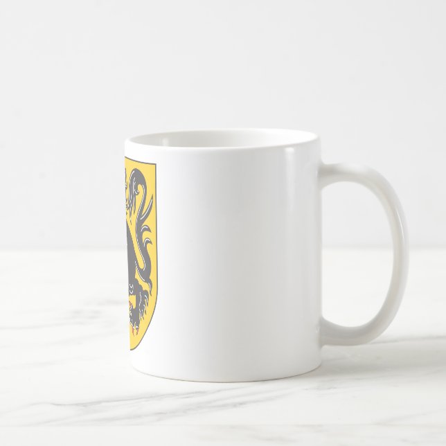 Flanders Coat Of Arms Coffee Mug (Right)