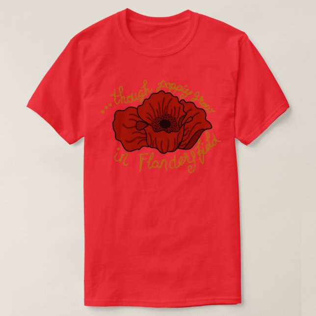 Flanders Field T-Shirt (Design Front)