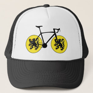 Flanders Flag Cycling Trucker Hat